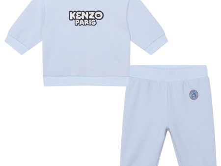 Baby Boys & Girls Blue Cotton Set For Cheap