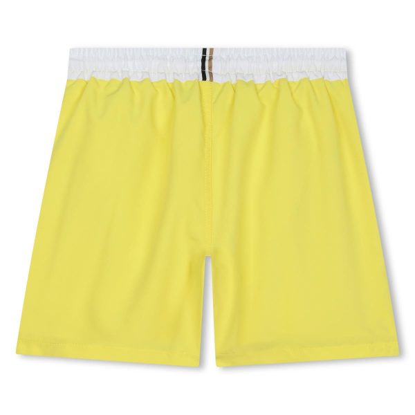 Boys Yellow Swim Shorts Supply