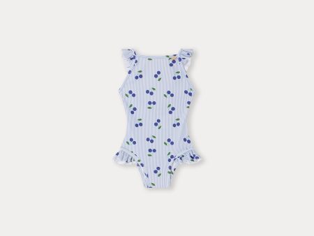 Baby Girls Blue Stripes Swimsuit Sale