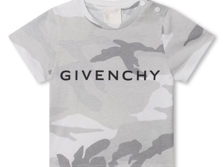 Baby Boys Grey Cotton T-Shirt For Cheap