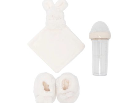 Baby Boys & Girls White Blanket Set Online Sale