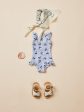 Baby Girls Blue Stripes Swimsuit Sale