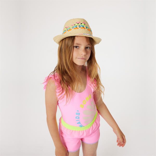 Girls Pink Swimsuit Discount