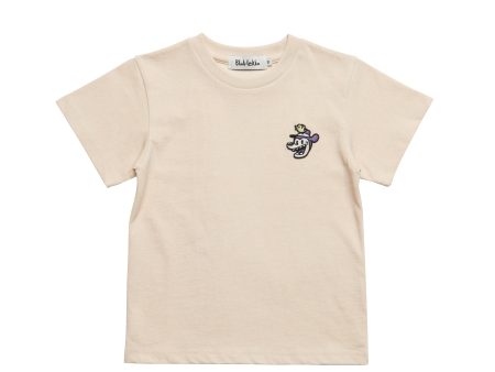 Boys & Girls Beige Cotton T-Shirt Online now