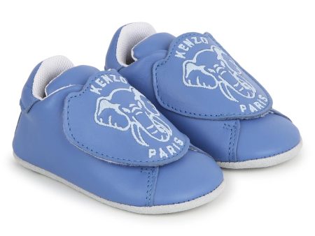 Baby Boys & Girls Blue Flat Shoes Online Sale