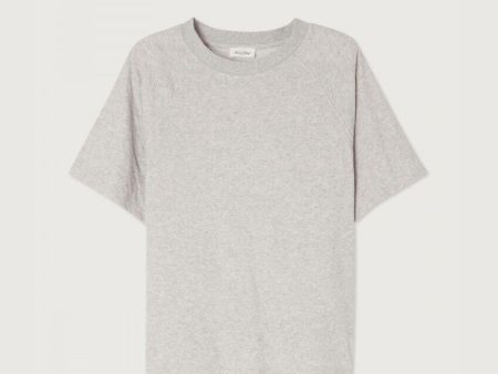 Women Grey Cotton T-Shirt Fashion