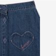 Girls Dark Blue Denim Skirt Online Sale