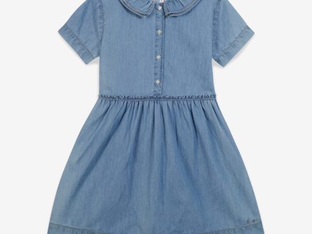 Girls Blue Denim Dress Online Hot Sale