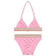 Girls Pink Swimsuit Cheap