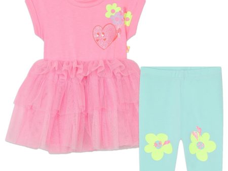 Baby Girls Pink Dress Set Discount