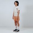 Boys & Girls Beige Cotton T-Shirt Online now