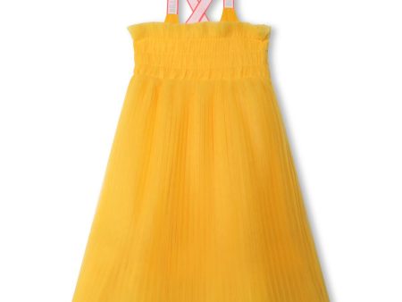 Girls Yellow Tulle Dress For Discount