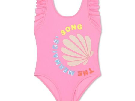 Girls Pink Swimsuit Discount