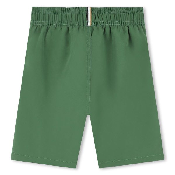 Boys Green Swim Shorts For Cheap