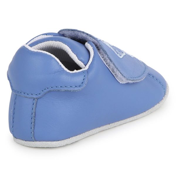 Baby Boys & Girls Blue Flat Shoes Online Sale