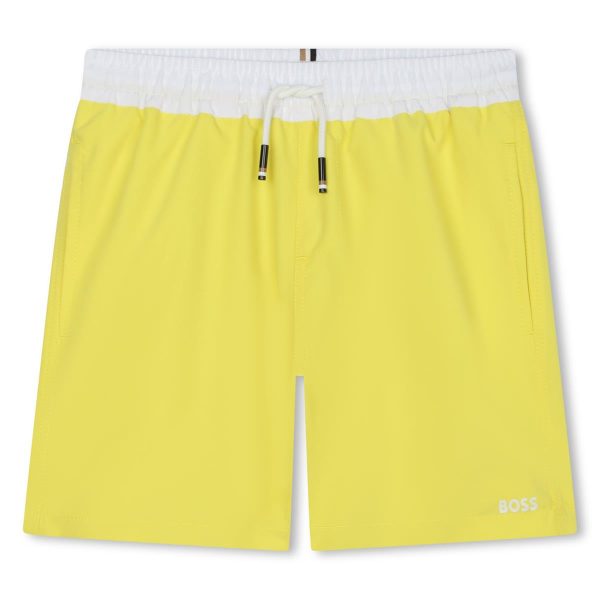 Boys Yellow Swim Shorts Supply