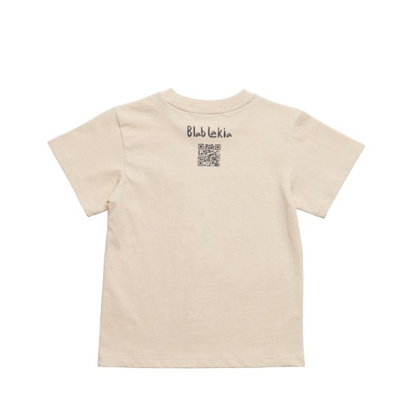 Boys & Girls Beige Cotton T-Shirt Online now