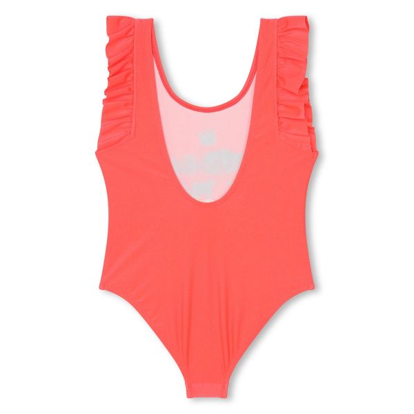 Girls Orange Swimsuit Hot on Sale