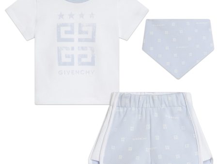 Baby Boys & Girls Light Blue Cotton Set Sale