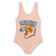 Girls Pink Logo Swimsuit For Sale