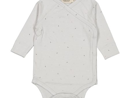 Baby Boys & Girls Blue Grey Babysuit Cheap