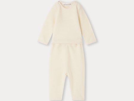 Baby Boys & Girls White Cashmere Set For Cheap