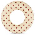 Boys & Girls White Heart Swimming Ring For Cheap