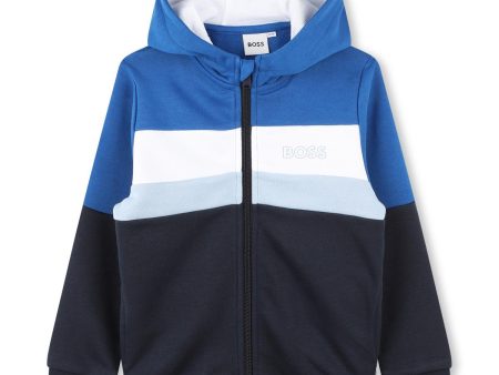 Boys Blue Zip-Up Top Sale