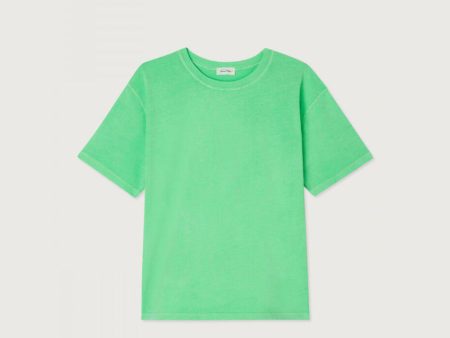 Women Green Cotton T-Shirt Sale