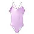 Girls Purple Swimsuit Sale