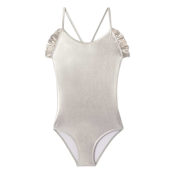 Girls Champagne Swimsuit Online