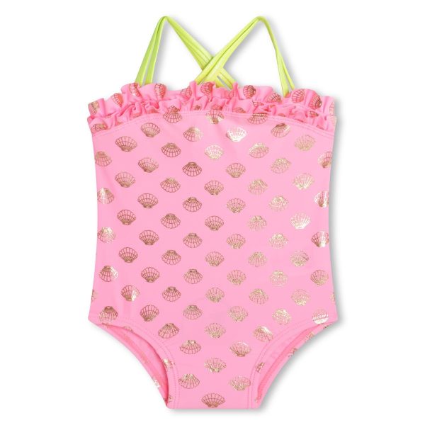 Baby Girls Pink Swimsuit Fashion