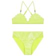 Girls Fluo Yellow Swimsuit For Sale