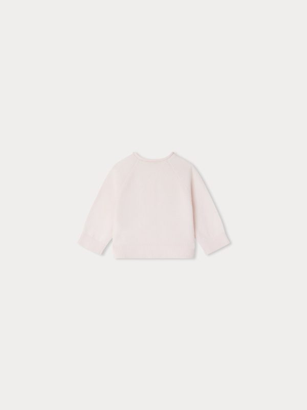 Baby Boys & Girls Pink Cotton Cardigan Online now