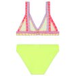 Girls Fluo Yellow Swimsuit Online Hot Sale