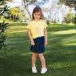 Girls Dark Blue Denim Skirt Online Sale