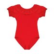 Girls Red Swimsuit Fashion