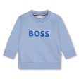 Baby Boys Light Blue Cotton Sweatshirt Online Sale