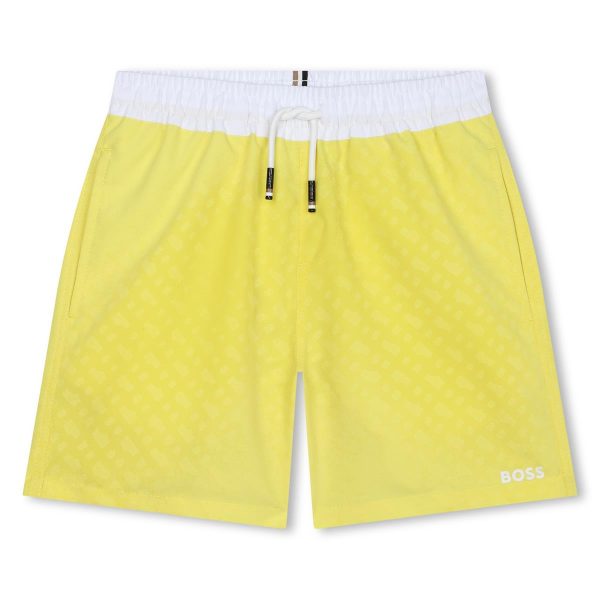 Boys Yellow Swim Shorts Supply