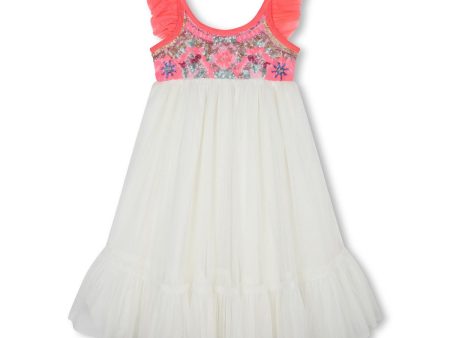 Girls White Tulle Dress Online Hot Sale