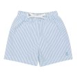 Boys Blue Stripes Swim Shorts For Discount