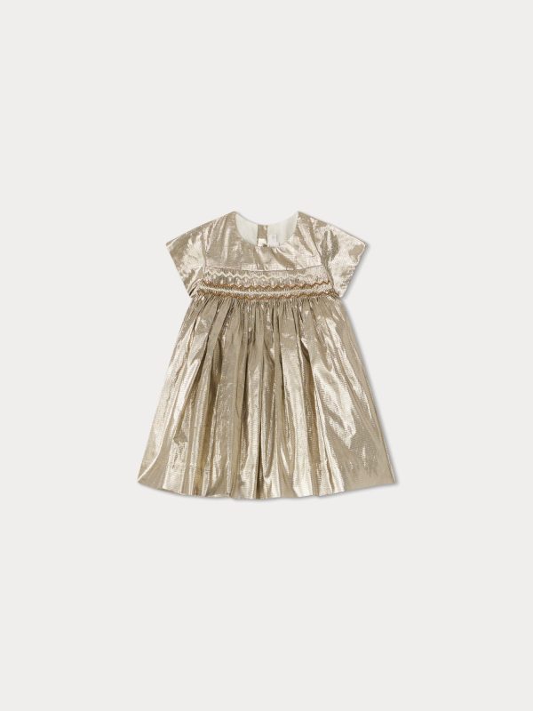 Baby Girls Champagne Dress For Sale