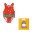 Baby Girls Red Swimsuit on Sale