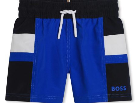 Baby Boys Blue Swim Shorts Online Sale