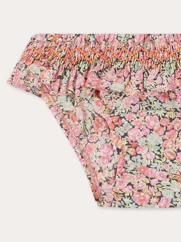 Baby Girls Pink Floral Swim Shorts Online Hot Sale