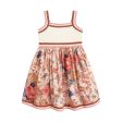 Girls Multicolor Flowers Cotton Dress Online