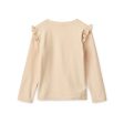 Girls Beige Swim T-Shirt Hot on Sale