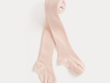 Baby Girls Pink Cotton Tights Sale