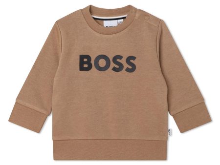 Baby Boys Camel Logo Cotton Sweatshirt Cheap