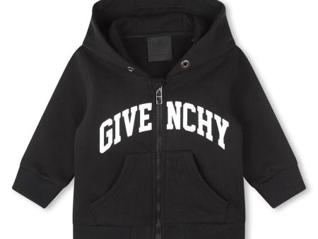 Baby Boys Black Zip-Up Top For Sale